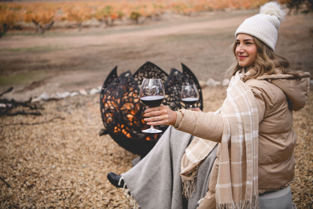 Outdoor fire at Stonewell